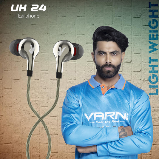 Black wired headset with 3.5mm jack and built-in microphone.